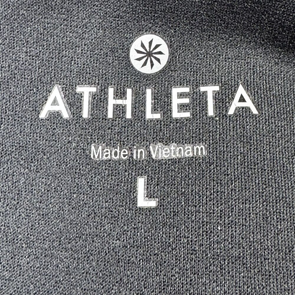 Athleta Pants Womens Large Gray Flare Yoga Activewear Stretch Gym Style‎ 790992 - Picture 6 of 14